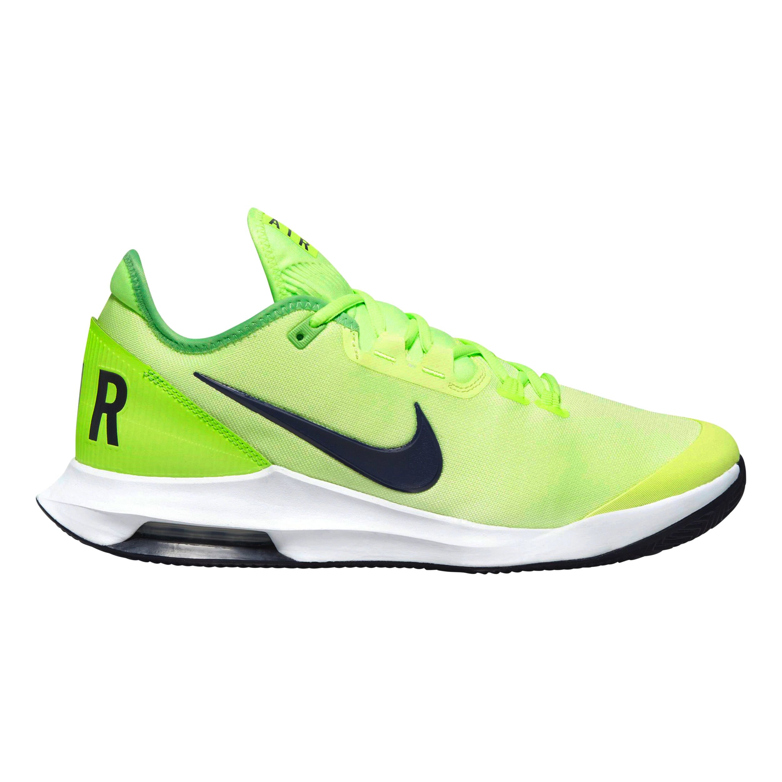 Lime green nike best sale tennis shoes