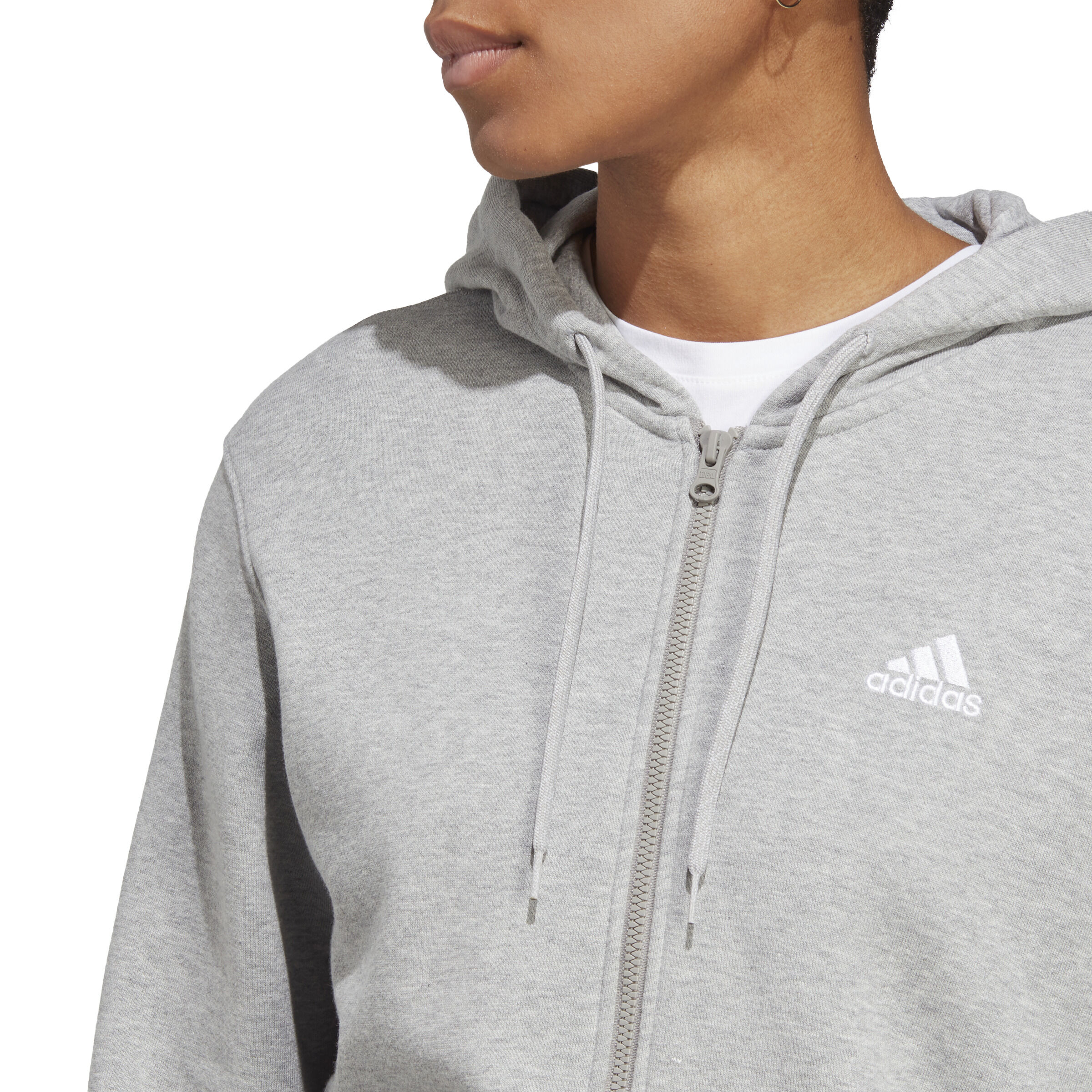 Essentials linear full zip hoodie outlet