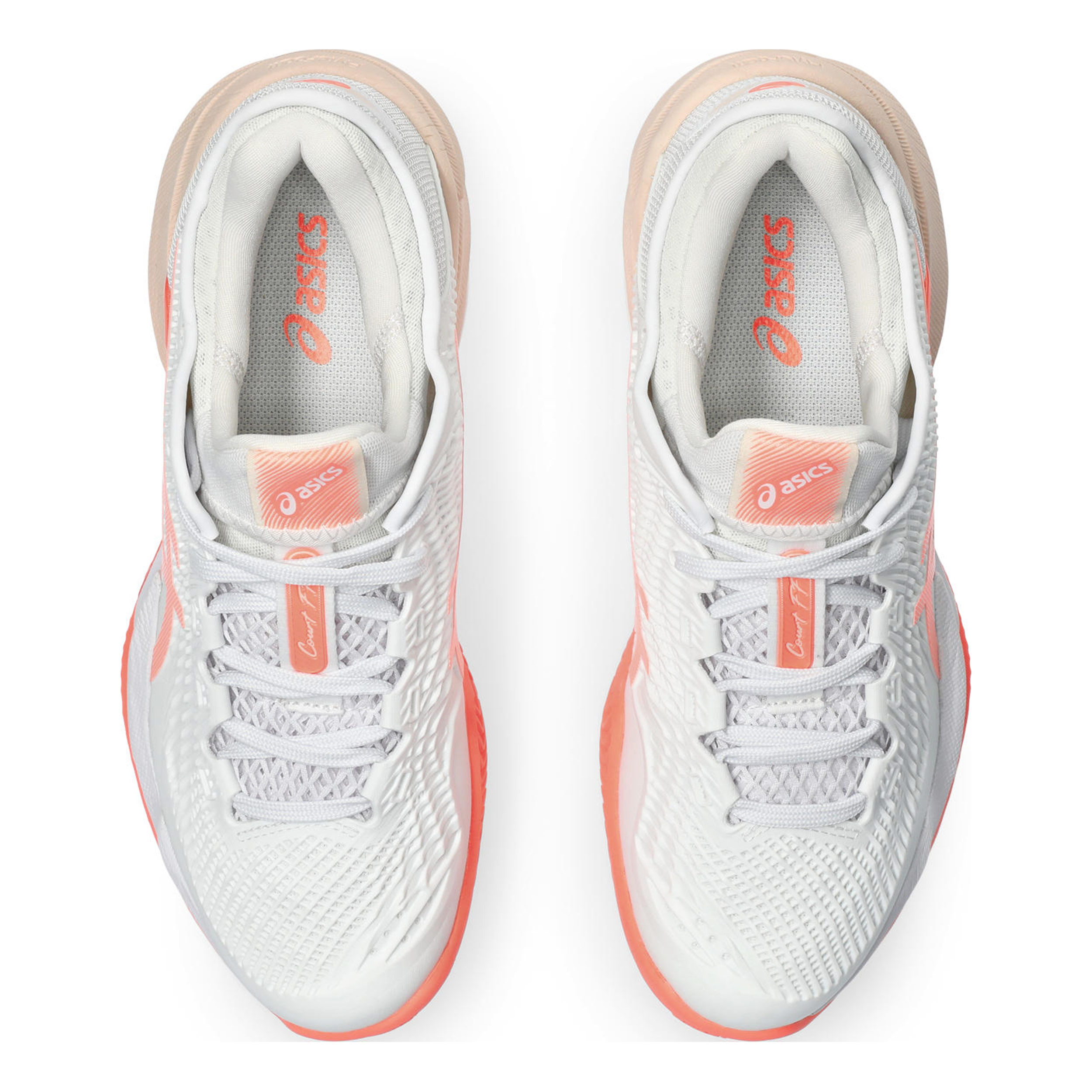 Buy ASICS Court FF 3 Clay Court Shoe Women White Coral online