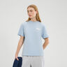 Soffio T-Shirt Women-Light Blue,White