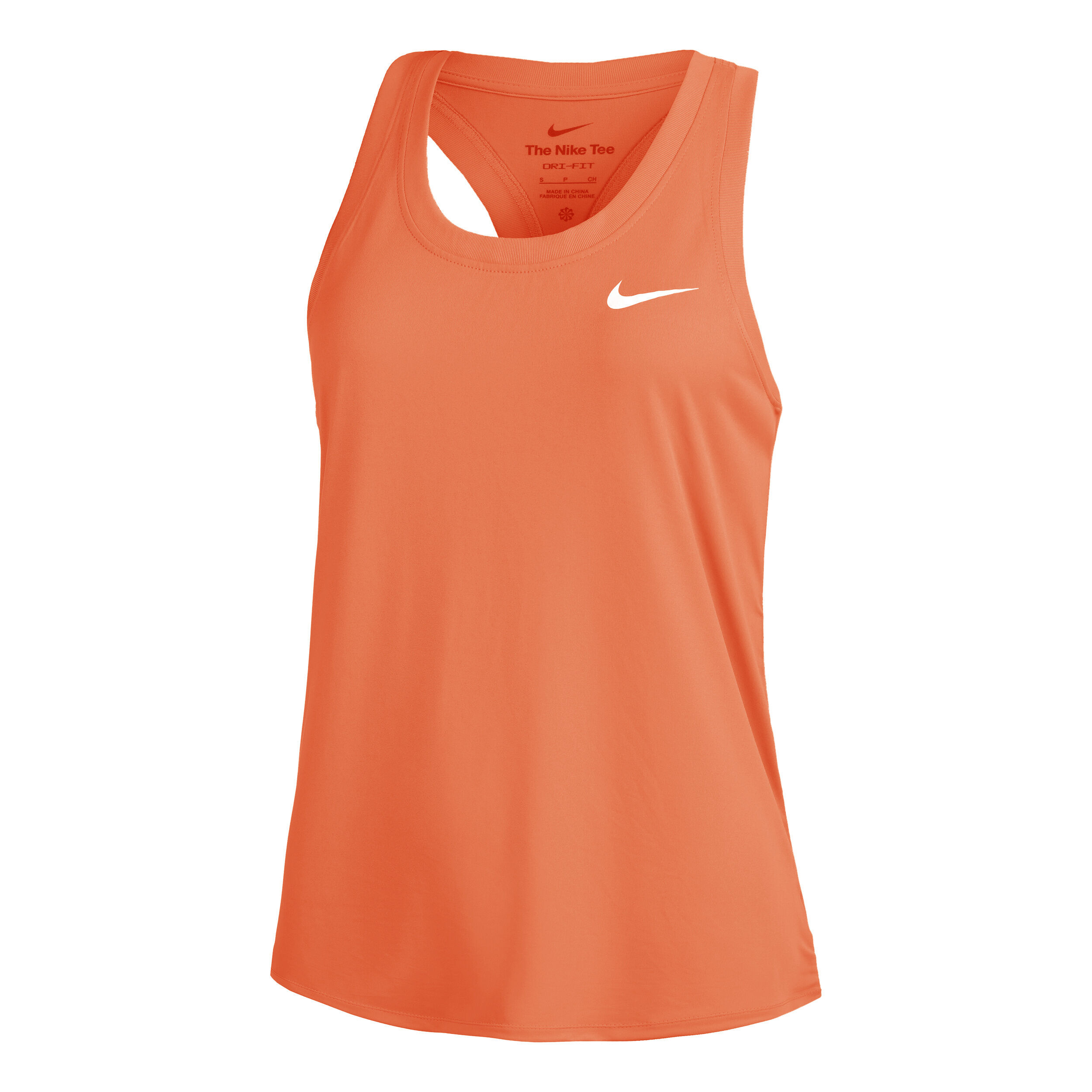 orange nike shirt women's
