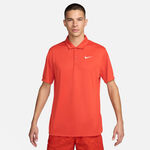 Nike Tennis apparel Nike Dri-Fit Court Victory Solid Polo Men-Lightred