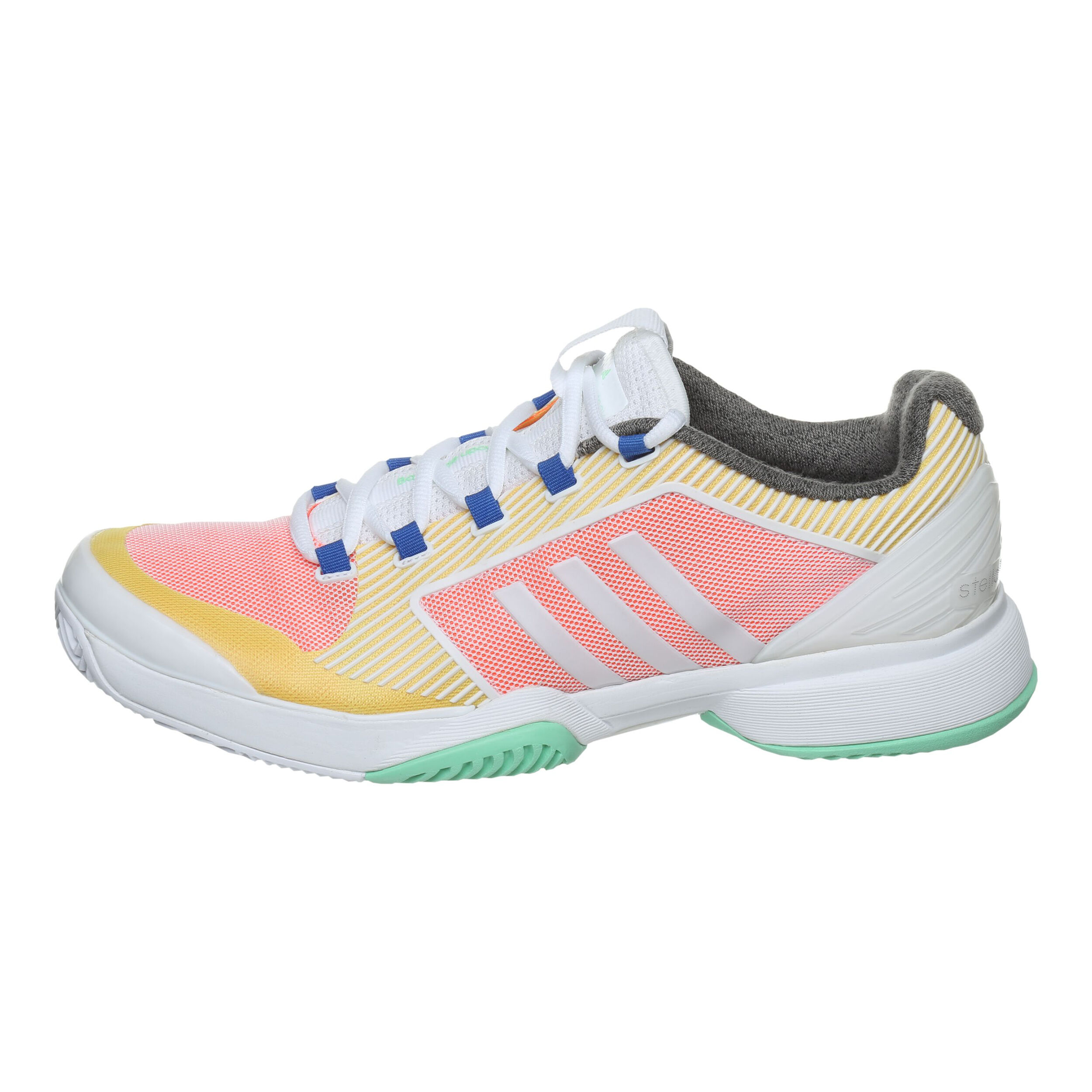 Barricade Upcycled All Court Shoe Women White Yellow