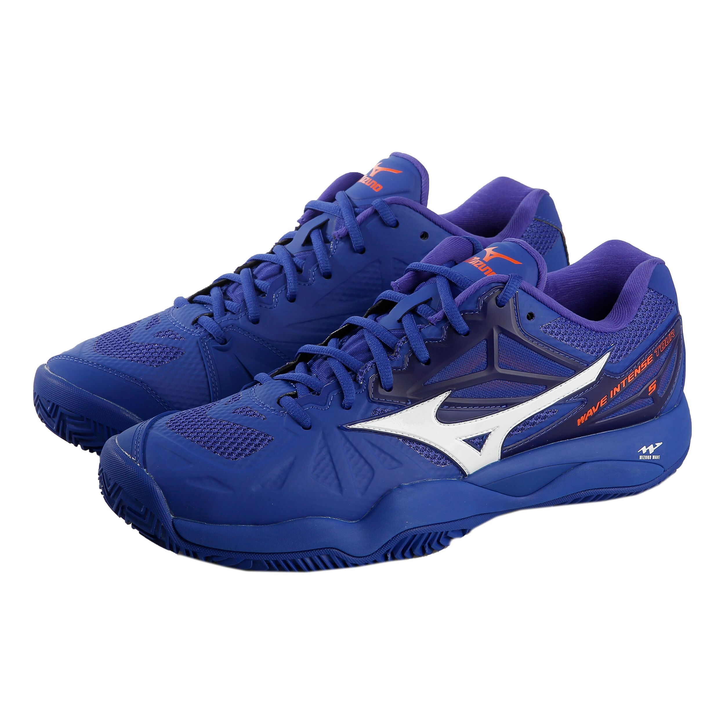 Wave Intense Tour 5 Clay Court Shoe Men Dark Blue White
