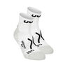 Super Fast Running Socks 2 Pack Men-White,Black