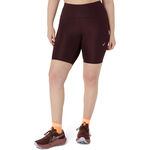ASICS Clothing ASICS Road High Waist 8in Sprinter Running Tights Women-Dark Red