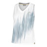 Performance Tank Top Women-White,Dark Blue