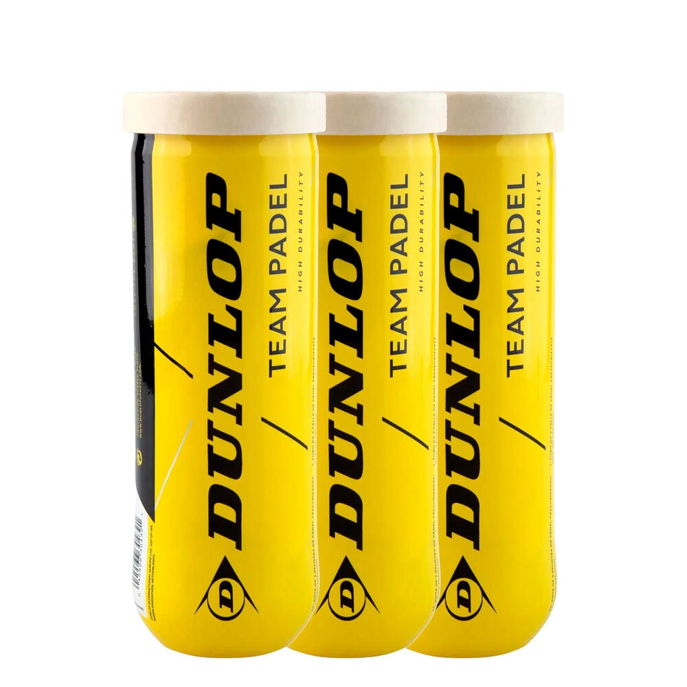 Dunlop Team Padel 3x Ball 3 Tube