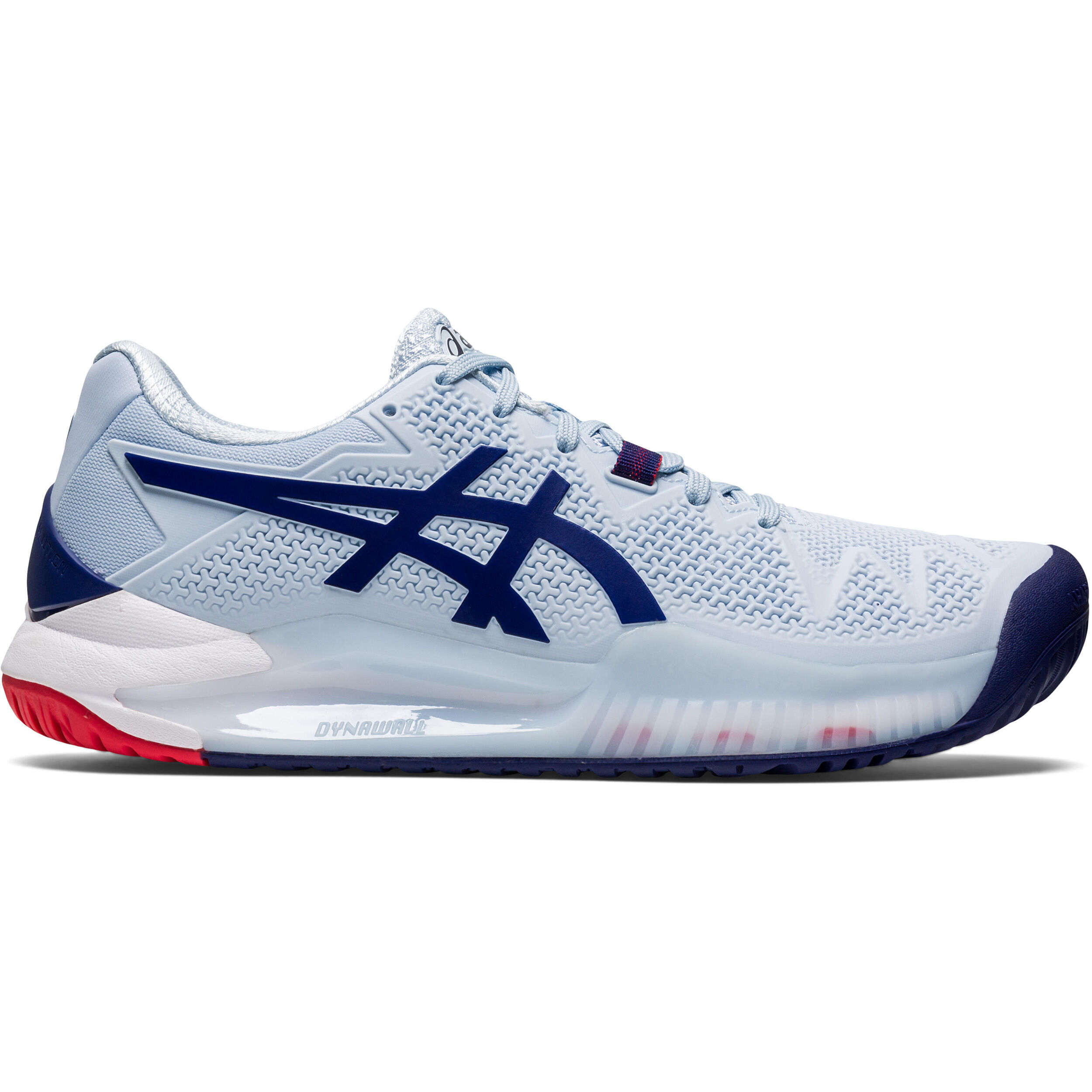 Gel Resolution 8 All Court Shoe Women Light Blue Blue