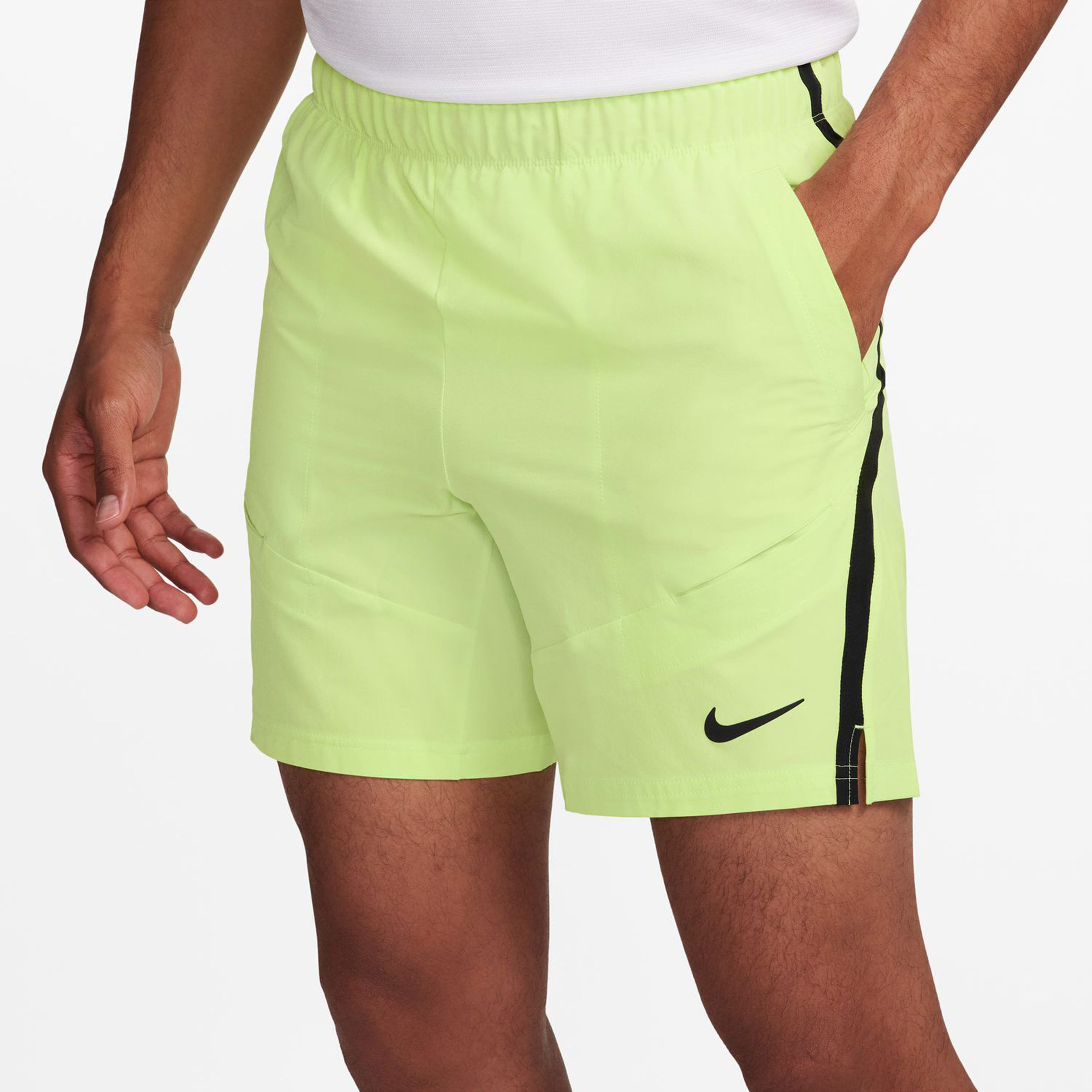 Buy Nike Court Dri Fit Advantage 7in Shorts Men Lemon Black online Tennis Point UK