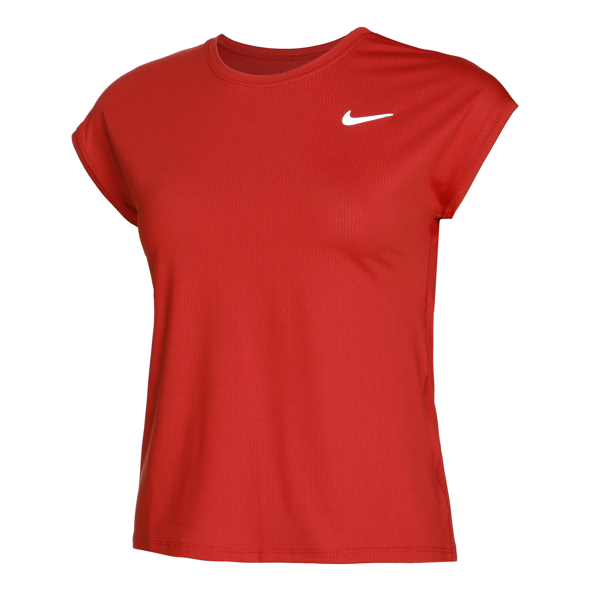 Red nike dri fit shirt womens discount