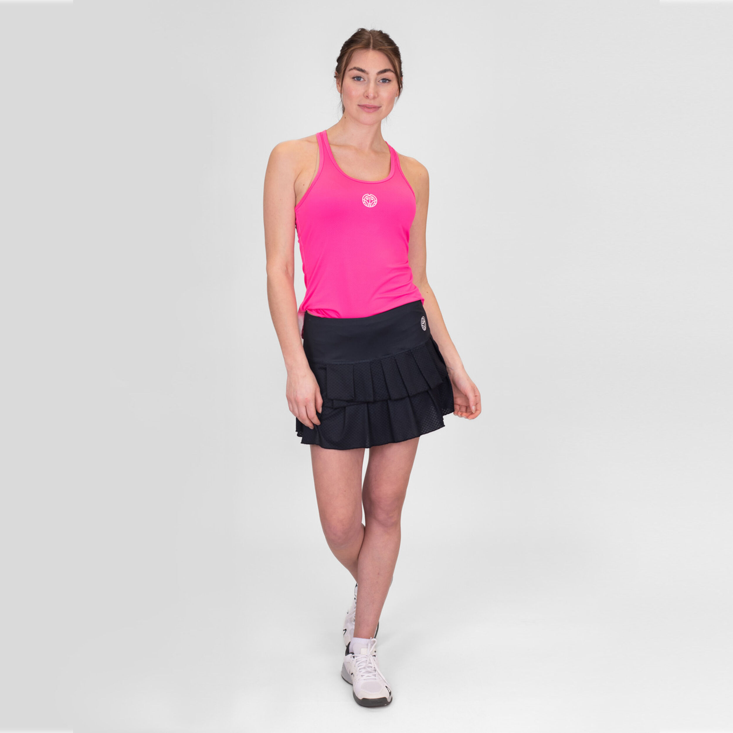 Black pleated tennis skirt uk 2025