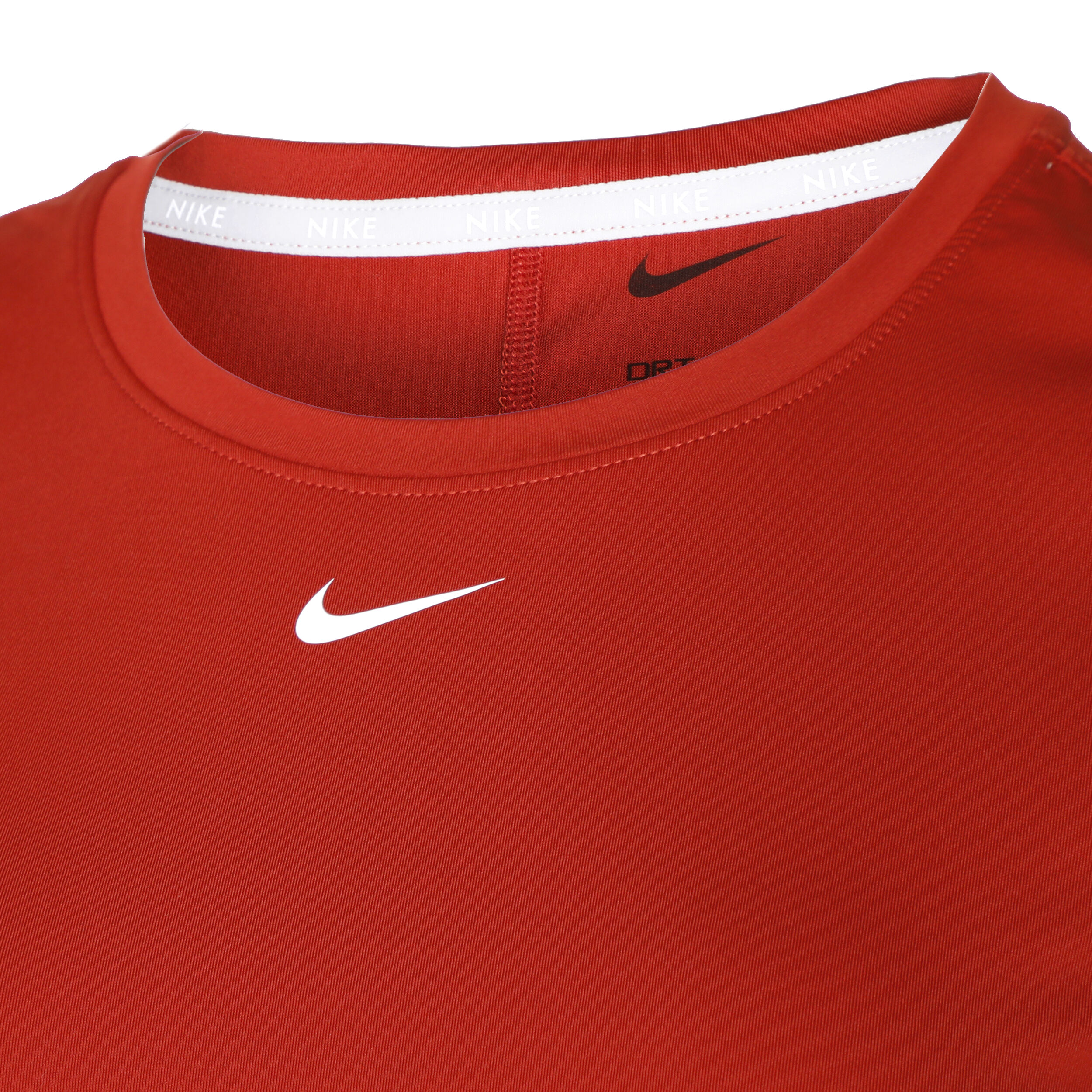 Dri Fit One Slim T Shirt Women Red