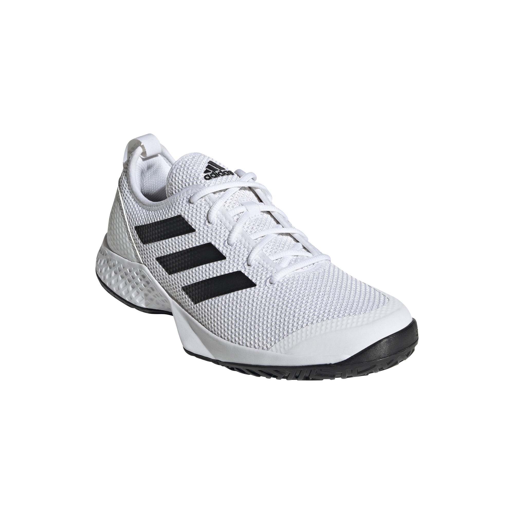 Court Flash All Court Shoe Men White Black