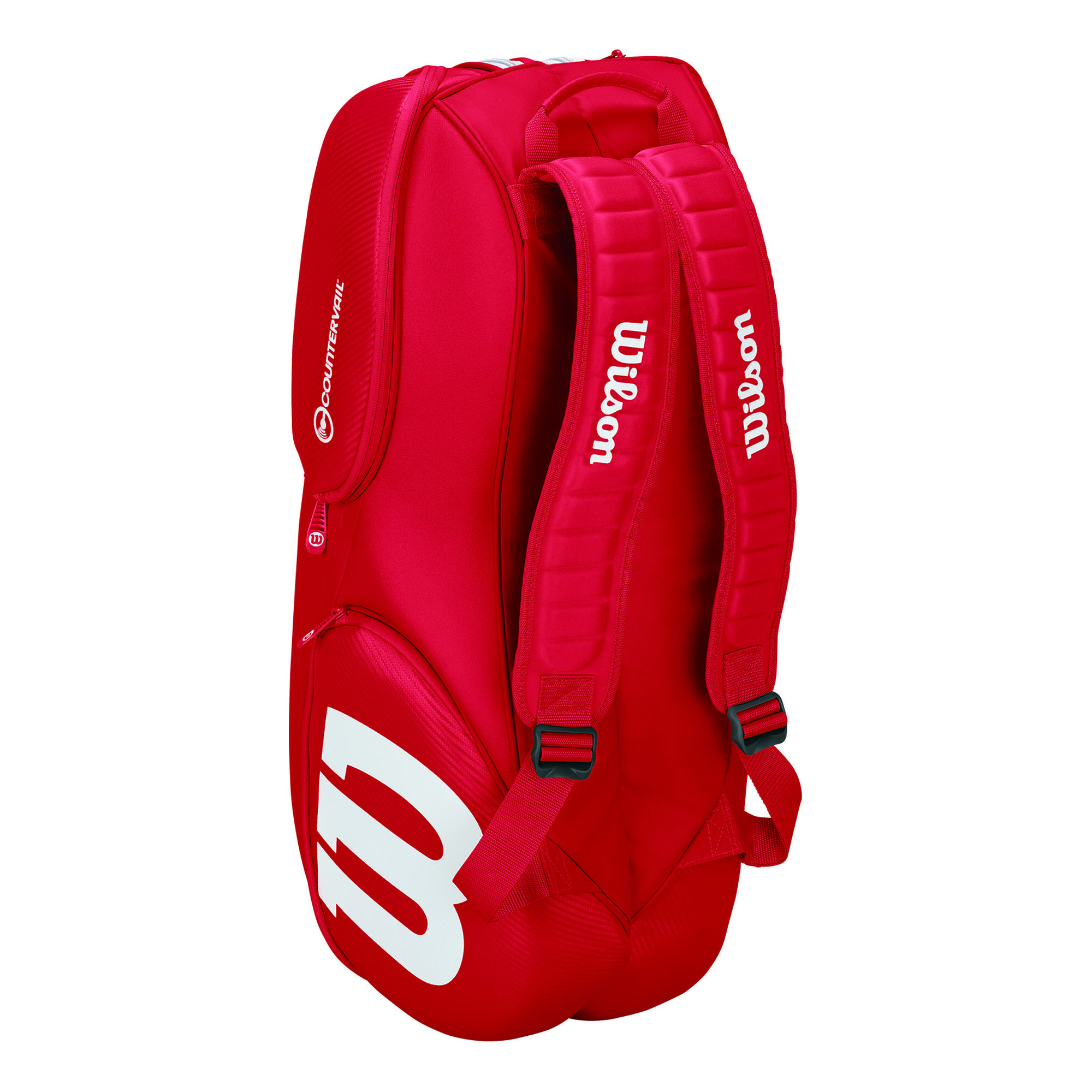 buy Wilson Pro Staff Racket Bag 9 Pack - Red, White online ...