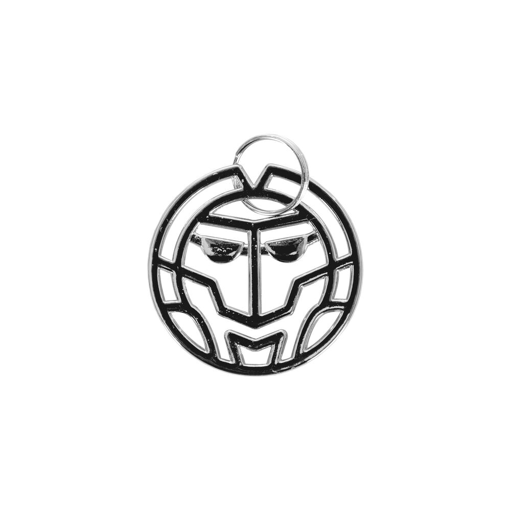 Bidi Badu Logo Key Ring-Pink Bidi Badu Logo Key Ring-Pink