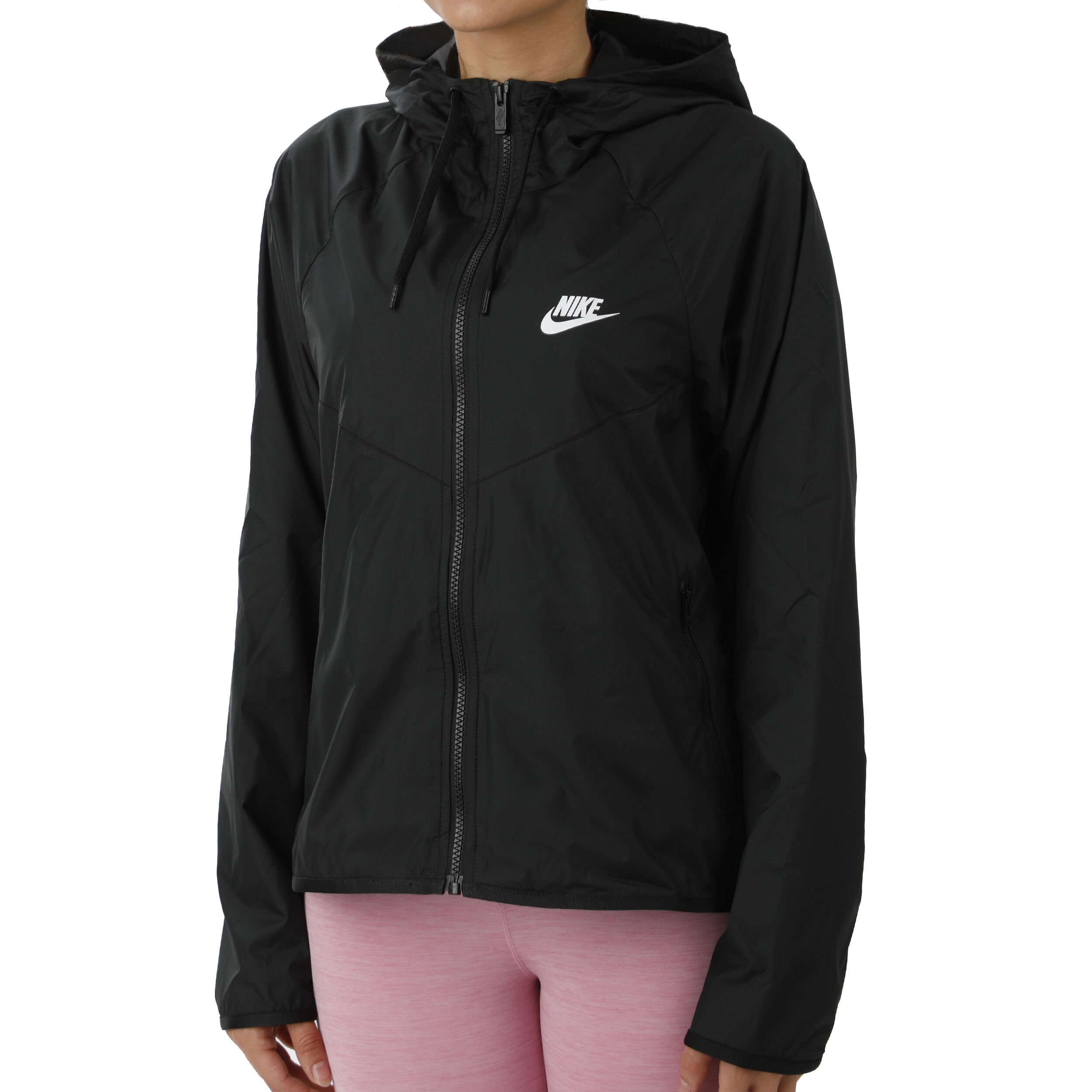 Sportswear Training Jacket Women Black White