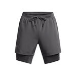 Under Armour Clothing Under Armour Launch 5in 2in1  Running shorts Men-dark grey, dark grey