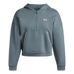 Under Armour Clothing Under Armour Rival Fleece  Piped Half-Zip Sweatshirt Women - white, 