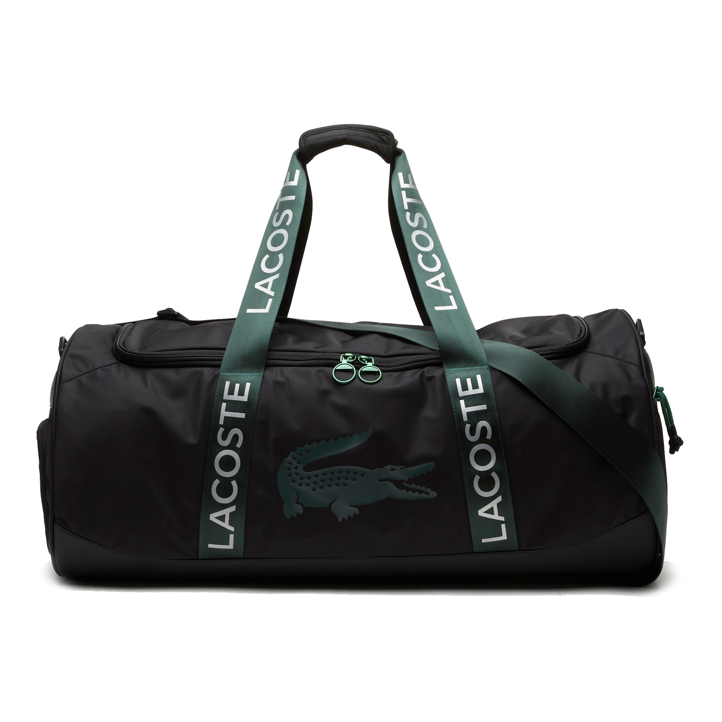 Lacoste duffle bag white cheap