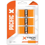Pacific Overgrips Pacific X Tack PRO 3 Pack-Orange