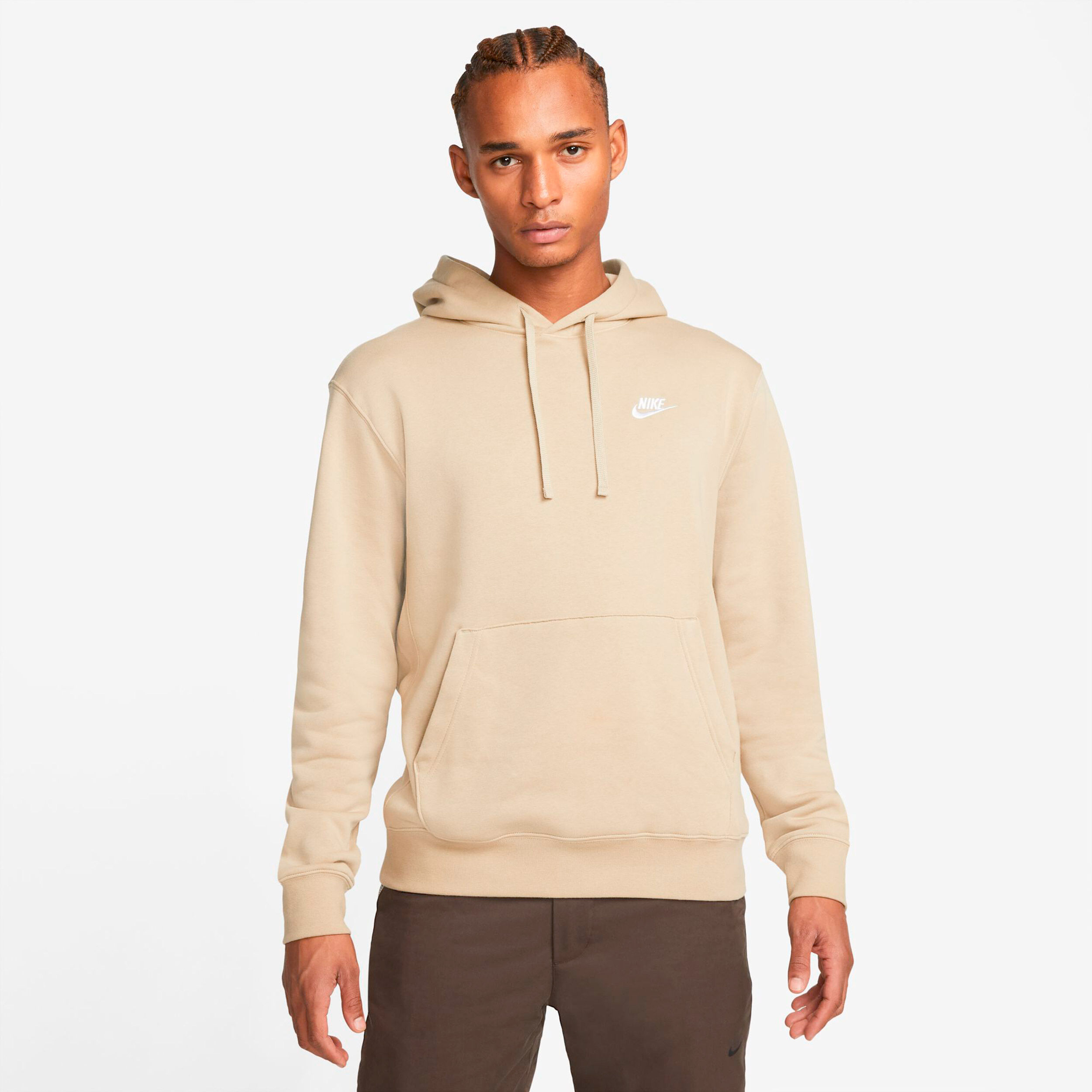 Buy Nike Sportswear Club Hoody Men Beige online Tennis Point UK