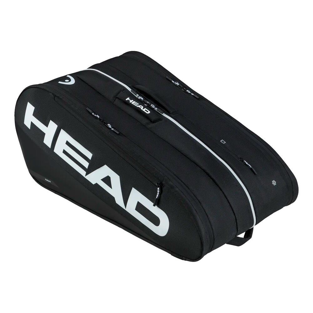 Head Tour Racket bag 12 Pack black Head Tour Racket bag 12 Pack black