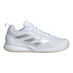 adidas Tennis shoes adidas Avaflash Clay Court Shoe Women-White,Silver