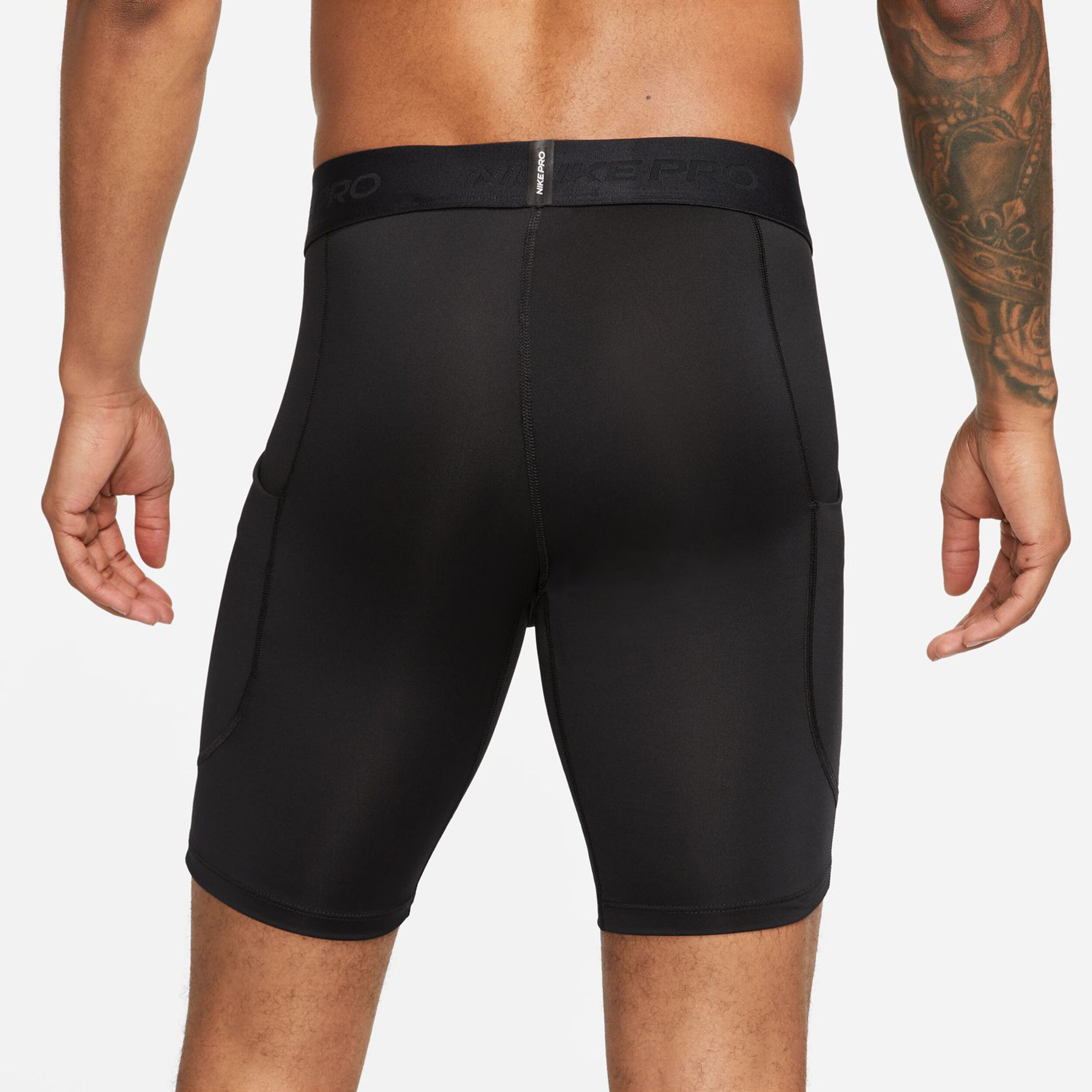 Long nike sales compression shorts