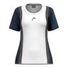 Club 25 Tech T-Shirt Women-White,Dark Blue
