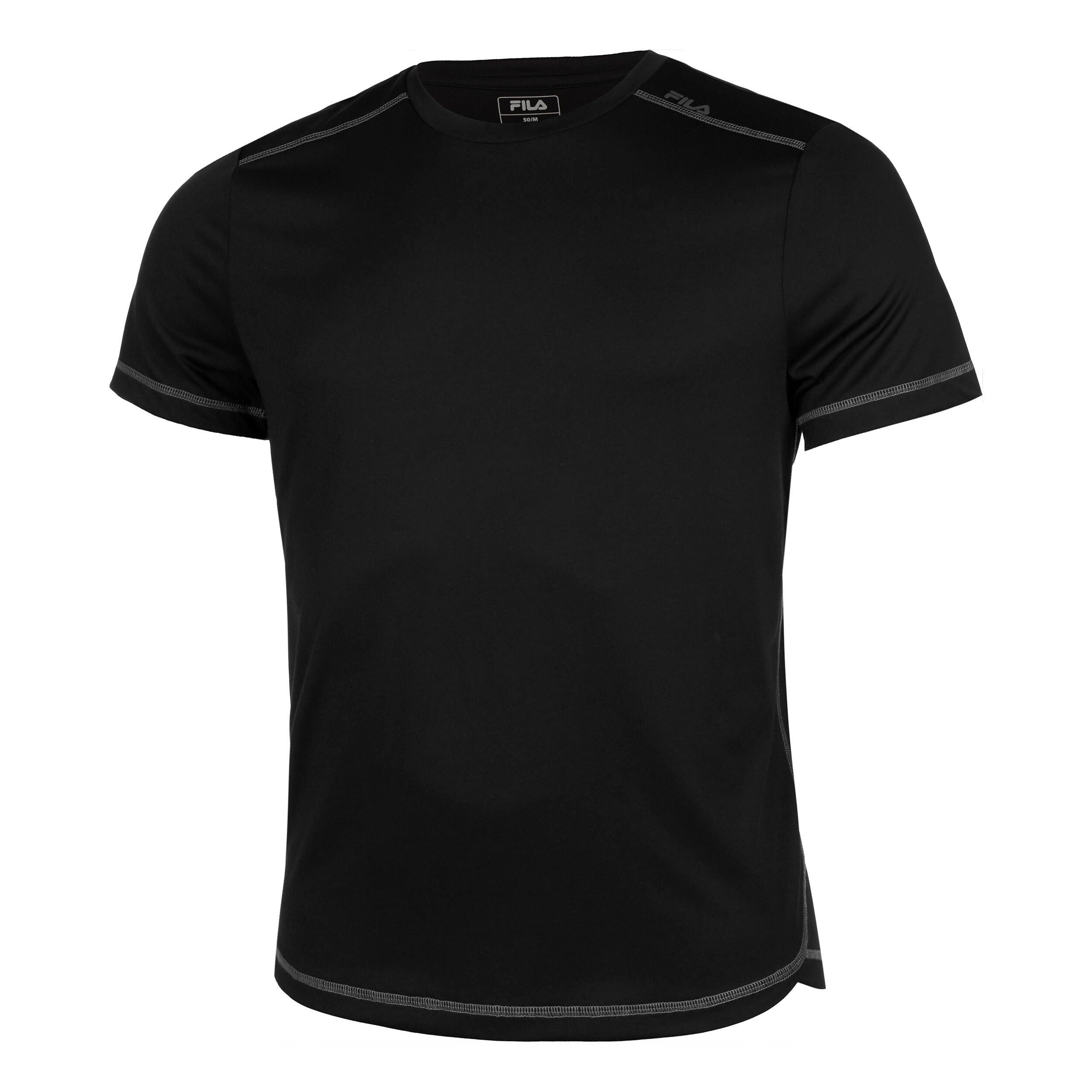 Black fila shirt outlet