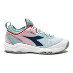 Diadora Tennis shoes Diadora Speed Blushield Fly 4 + Clay Court Shoe Women-White,Mint
