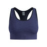 Seamless Medium Padded Sport Sports bras Women-blue