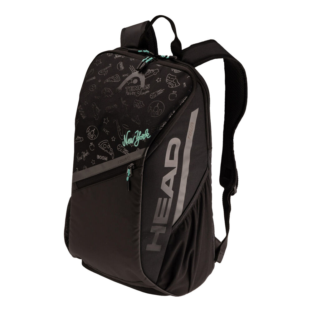 Head Tour Backpack-Black,Blue black