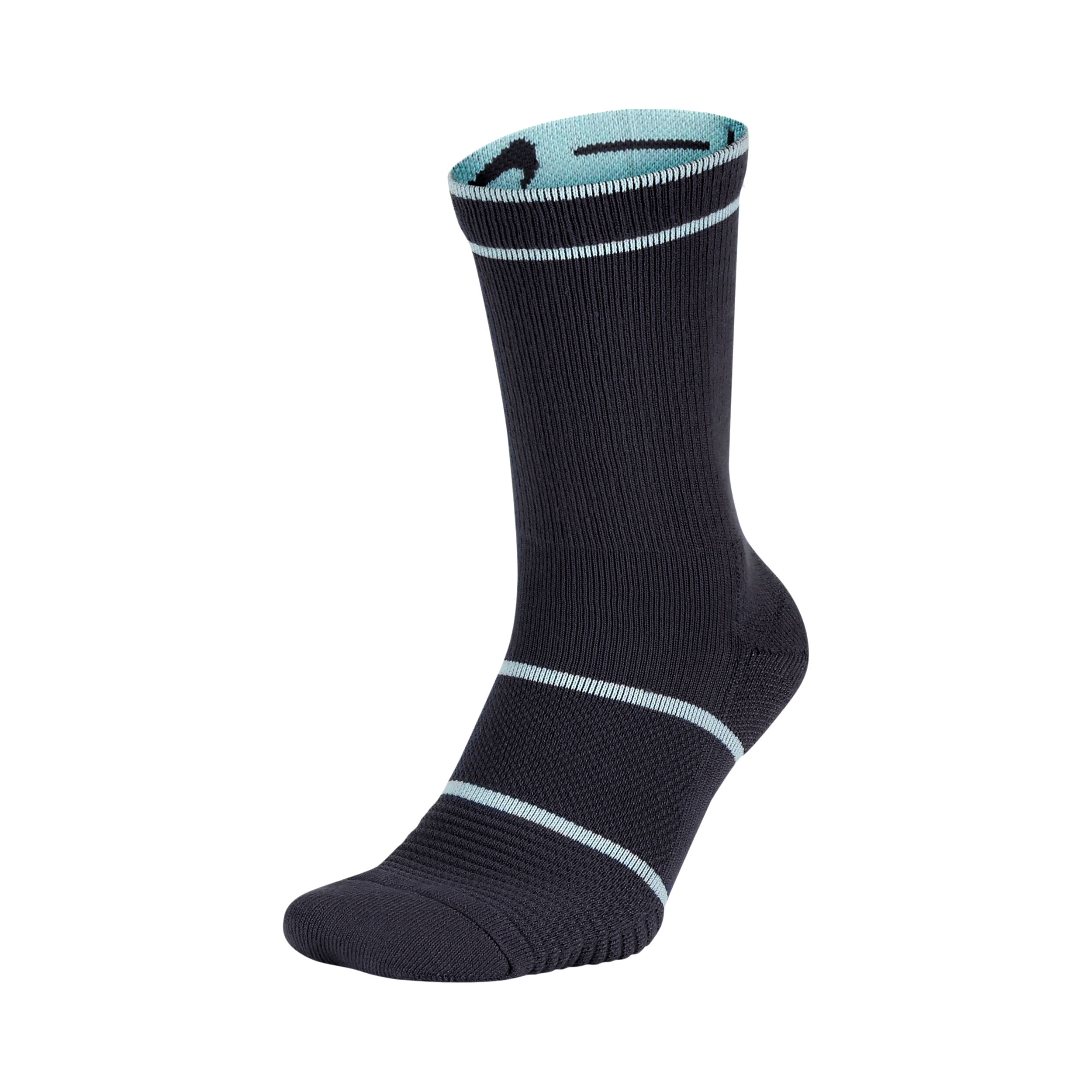Buy Nike Court Essentials Crew Tennis Socks Anthracite Light Blue online Tennis Point UK