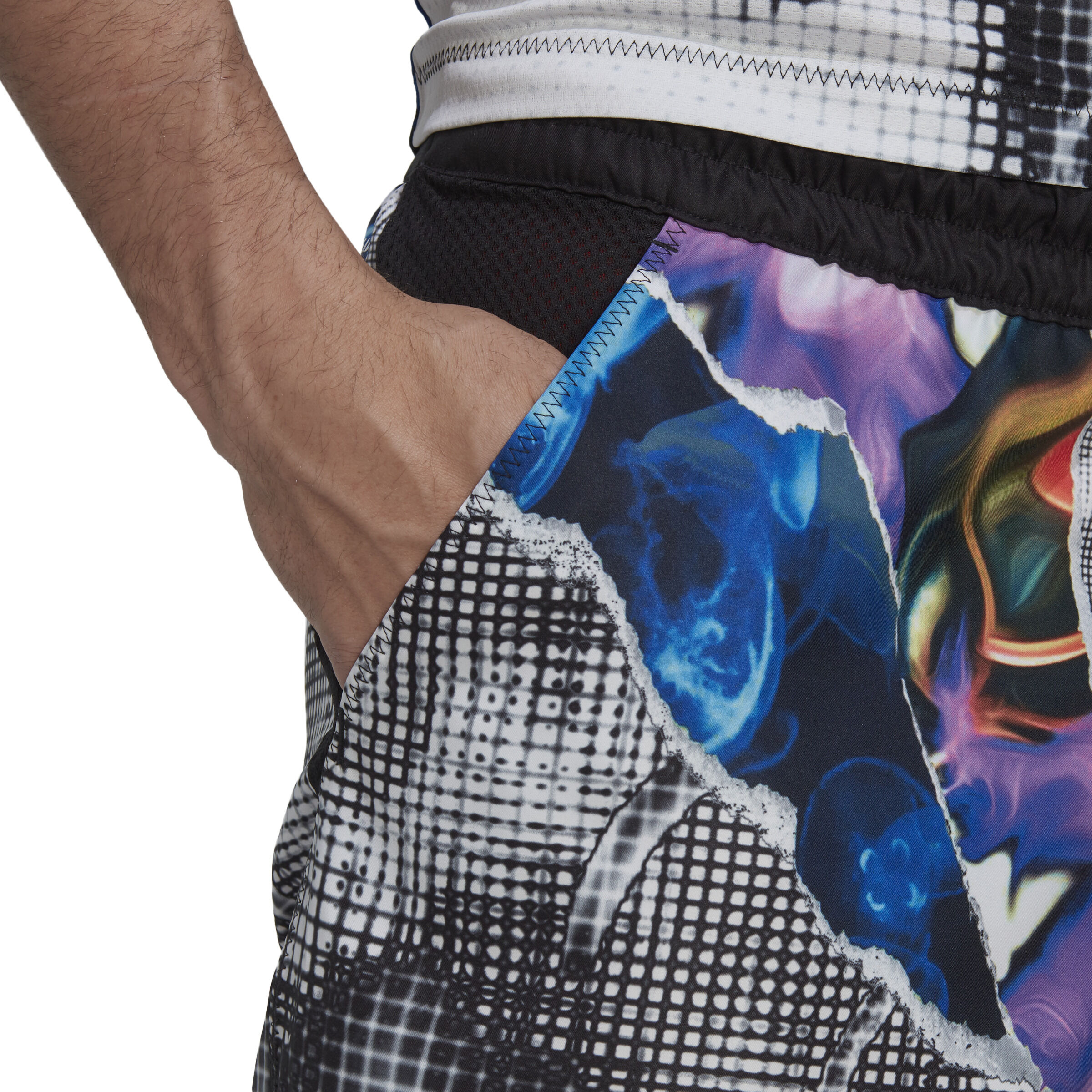 Adidas plaid cheap tennis shorts