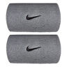 Swoosh Classic Doublewide Wristband Unisex - grey, black