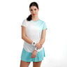 Crew Fade 2.0 T-Shirt Women-turquoise, white