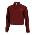 Wilson Clothing Wilson Davenport Woven Popover Training jacket Women - berry, 