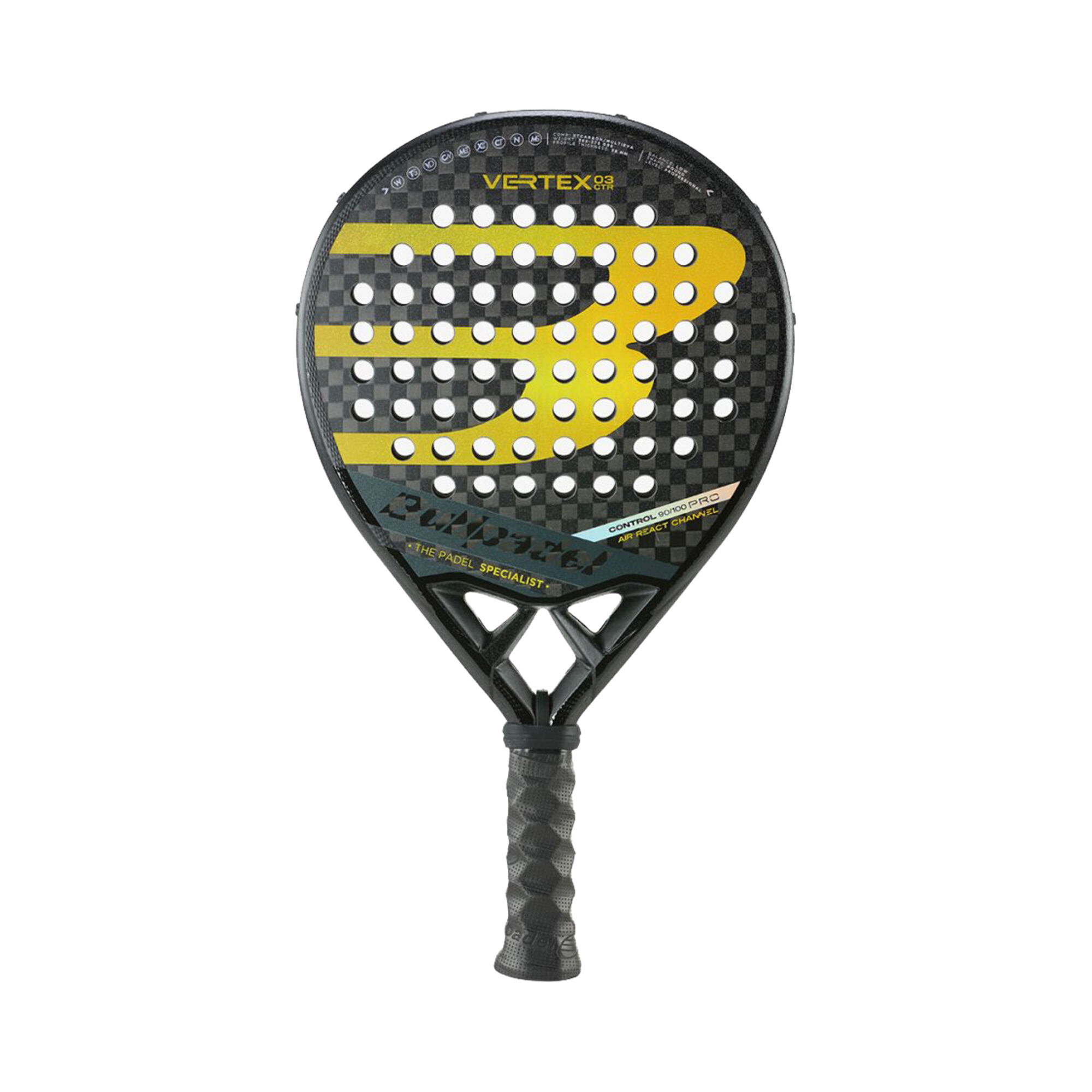 BULLPADEL HESACORE GRIP for PADEL. Reduces vibrations and injuries. Size  one size. White COLOR. ORIGINAL. 24H