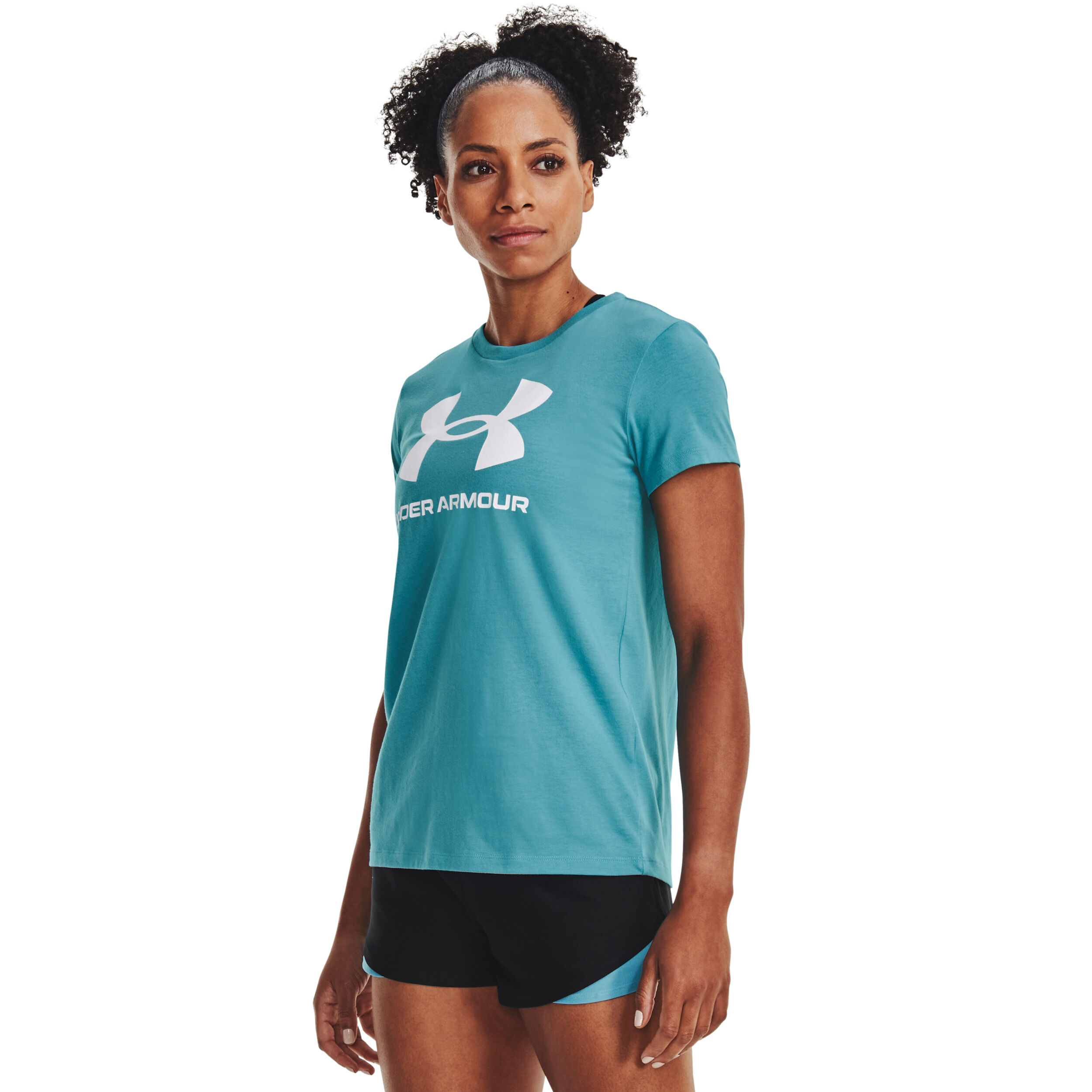 Under armour shop women's graphic tees