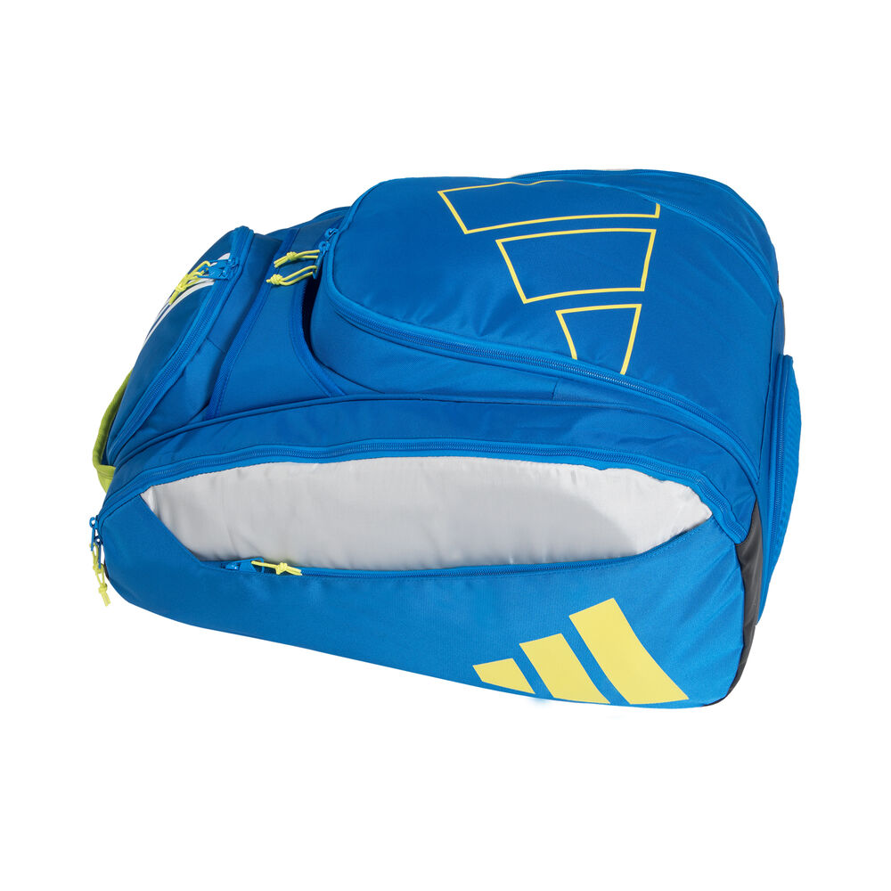 adidas Multigame 3.3 Padel Racket Bag-Blue,Lime adidas Multigame 3.3 Padel Racket Bag-Blue,Lime