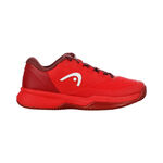 HEAD Clay court shoe HEAD Revolt Pro 5.0  Clay court shoe Kids-red, dark red