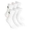 Crew Sportswear Ankle Sports Socks 6 Pack-White,Black