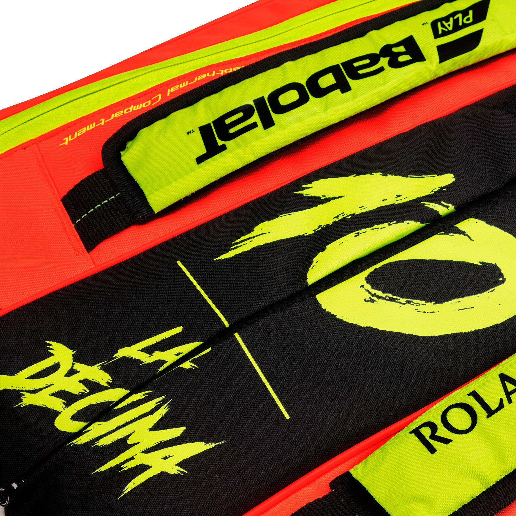 Pure Racket Holder X12 Decima Racket Bag Red Yellow
