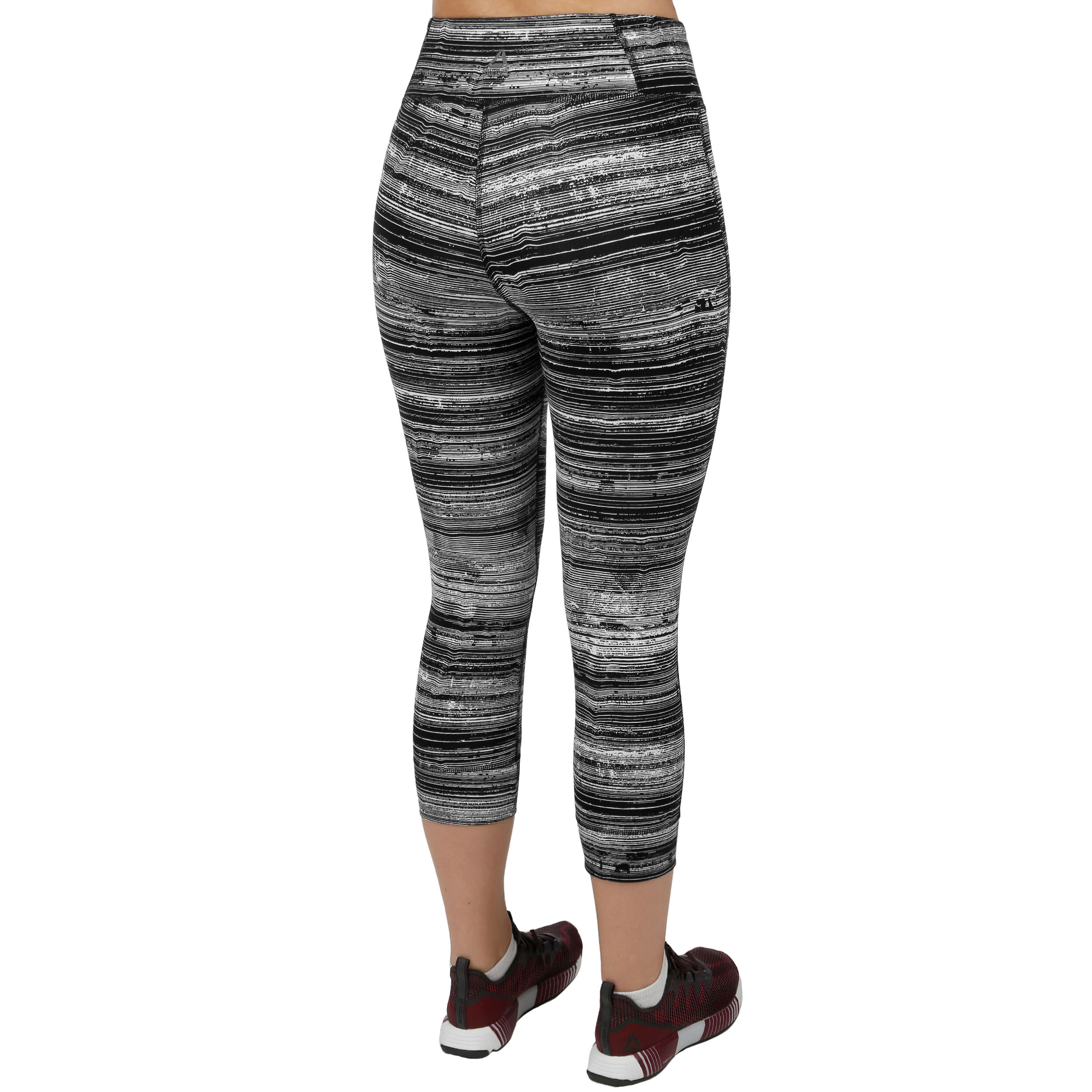 Reebok striped leggings store