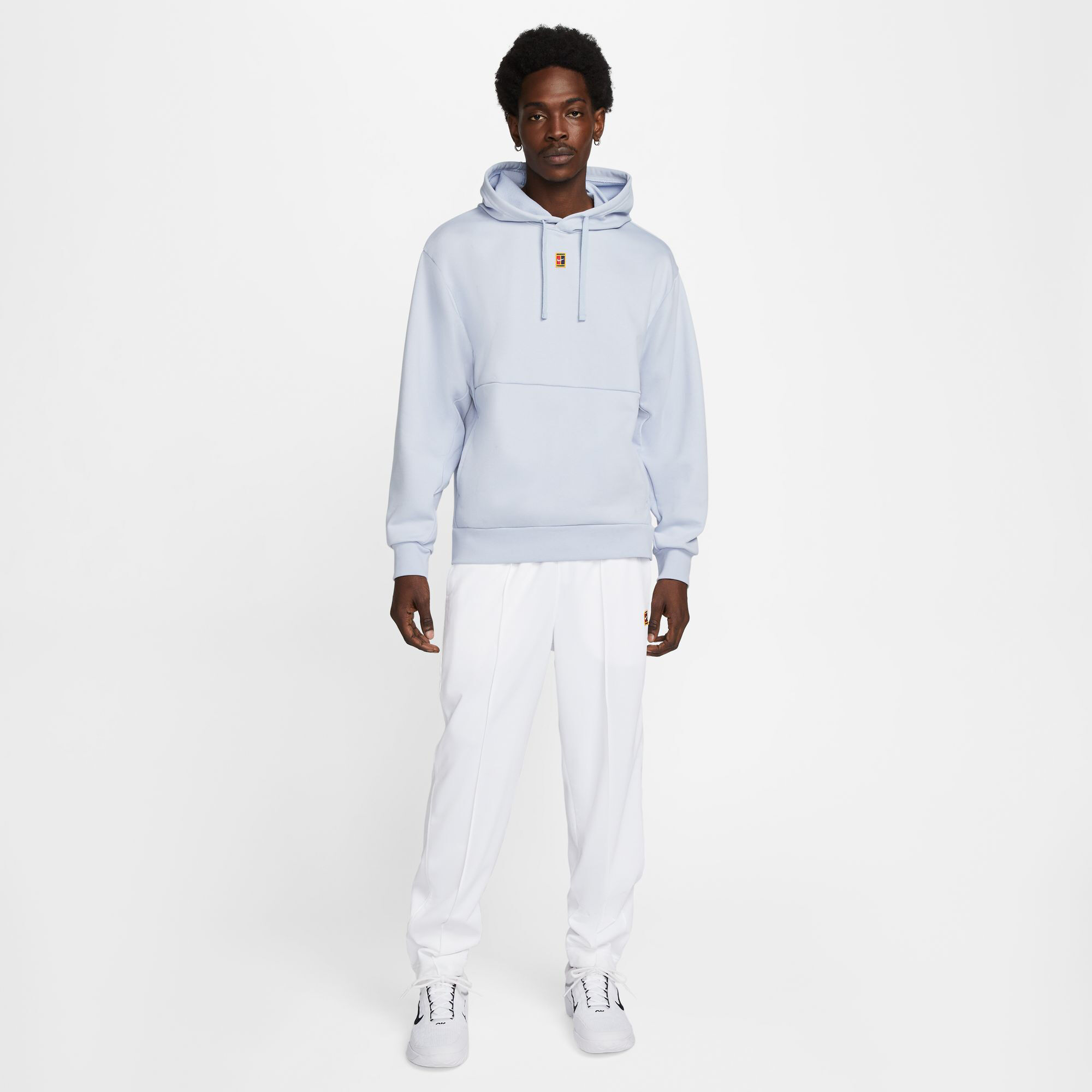 Buy Nike Dri Fit Court Heritage Hoody Men Light Blue online Tennis Point UK