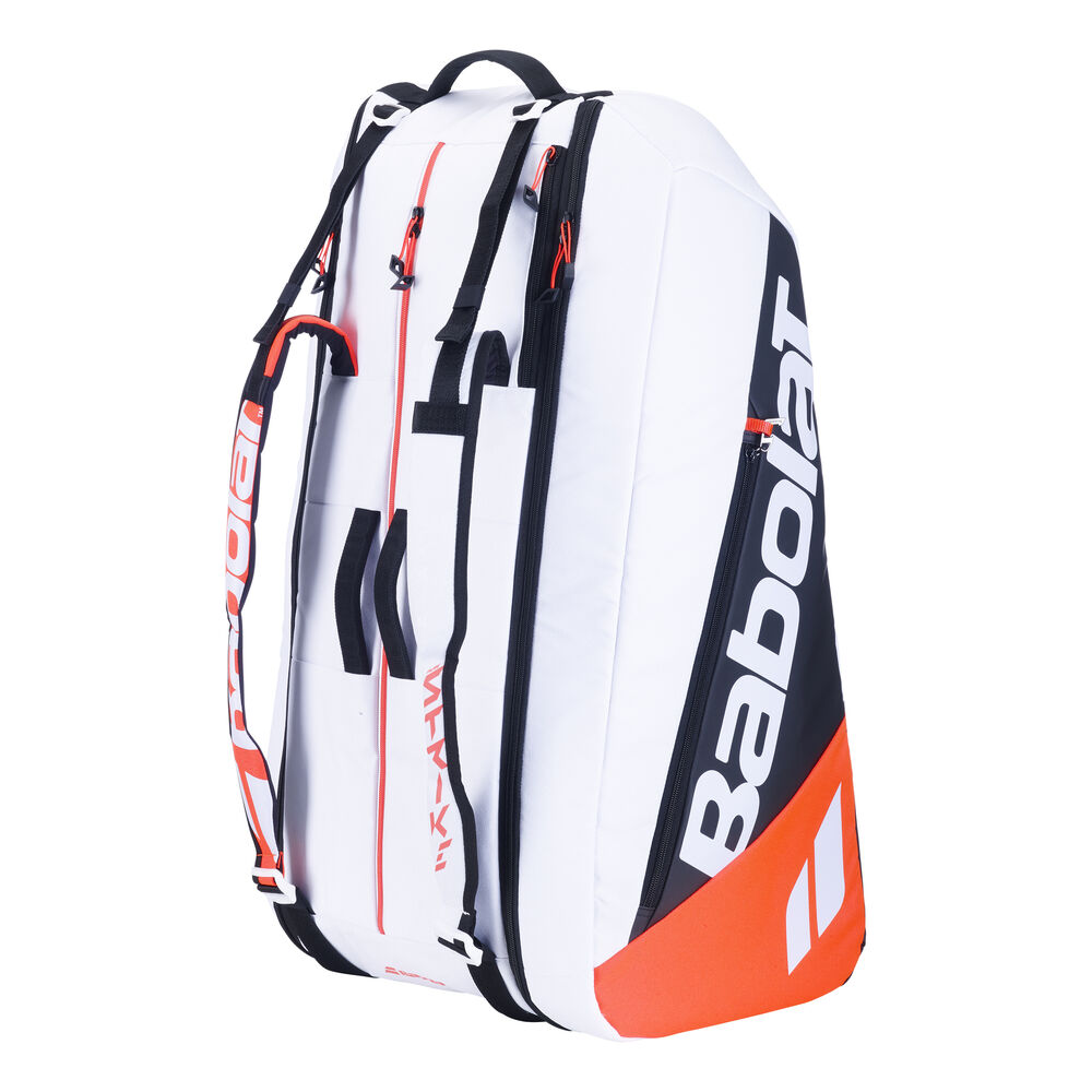Babolat Pure Strike RH X12 Racket Bag-White,Red white