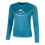 ASICS Clothing ASICS Fujitrail Logo Long Sleeve Women-Blue