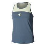 Quiet Please Clothing Quiet Please Perspectives Racerback Tank Top Women-Blue